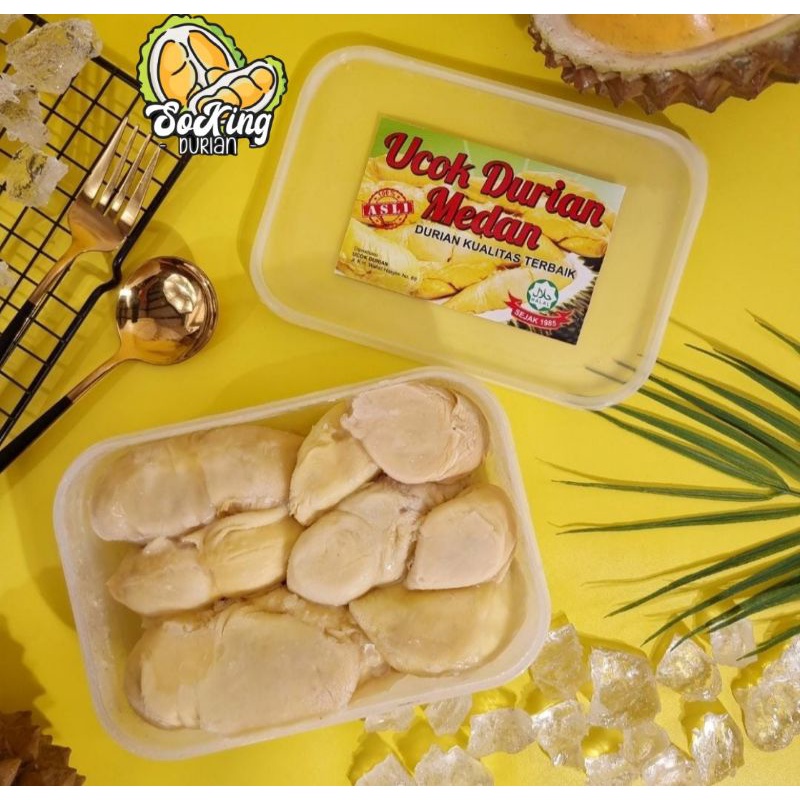 

DURIAN KUPAS UCOK PREMIUM ORIGINAL 900gr