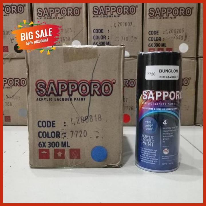 Lestari Motor2// Cat Semprot Sapporo Paint 7720 Bunglon Indigo Violet