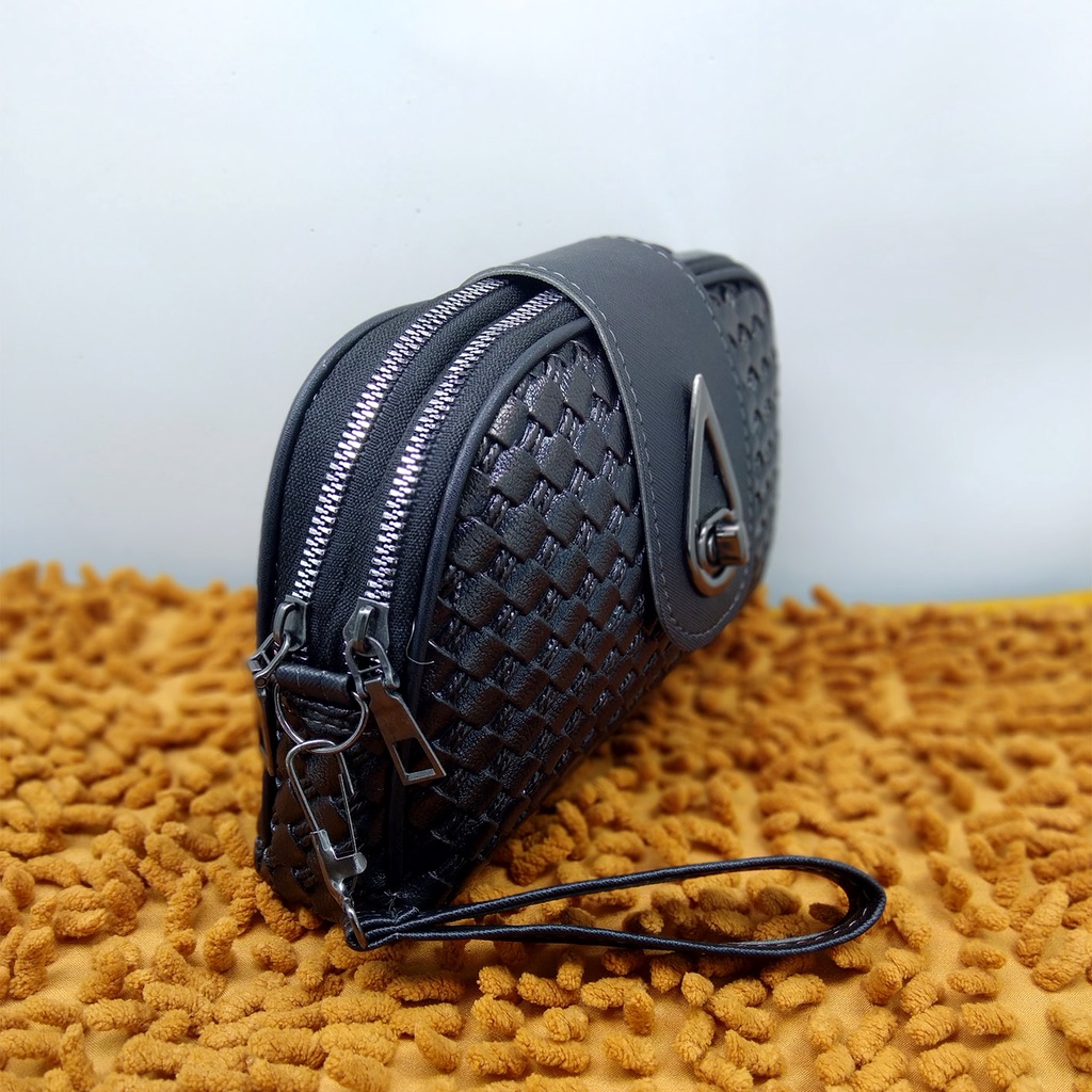 Real Pict Tas Dompet Webe Oval Wanita Panjang Terbaru Murah Bisa Muat Handphone Dompet Simpel Model Cewek Korea Kekinian