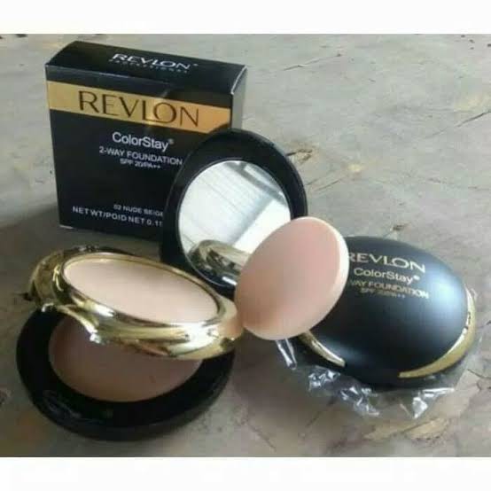 [BESAR] BEDAK REVLON 2IN1 BESAR - REVLON TWO WAY CAKE PLUS FOUNDATION - KERING + BASAH / BIG