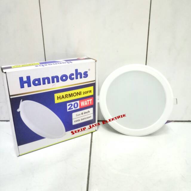 Lampu Ceiling Led Tanam Plafon Hannochs Harmoni 20 Watt