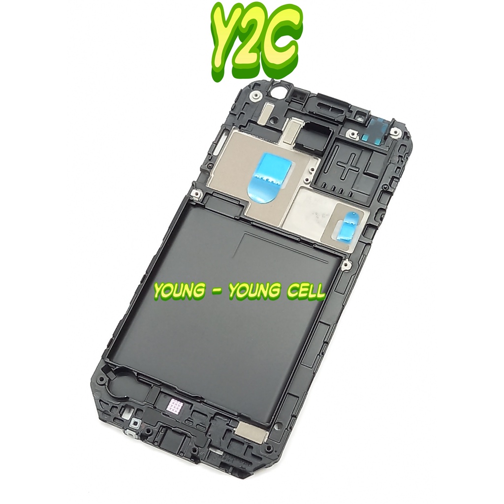 BEZEL SAMSUNG J250 / GALAXY J2 PRO 2018 / TULANG TENGAH FRAME TATAKAN LCD