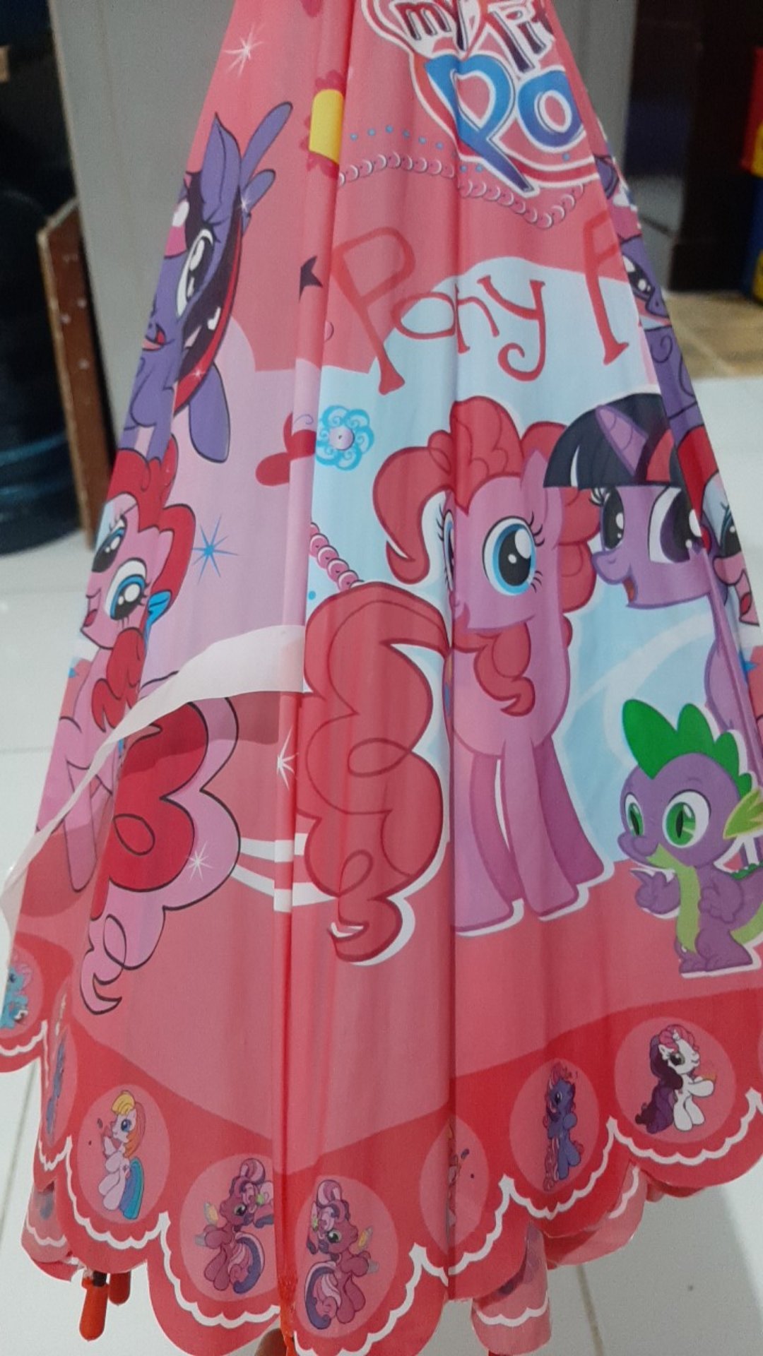 Payung Pvc Anak Karakter Full Print Renda Printing