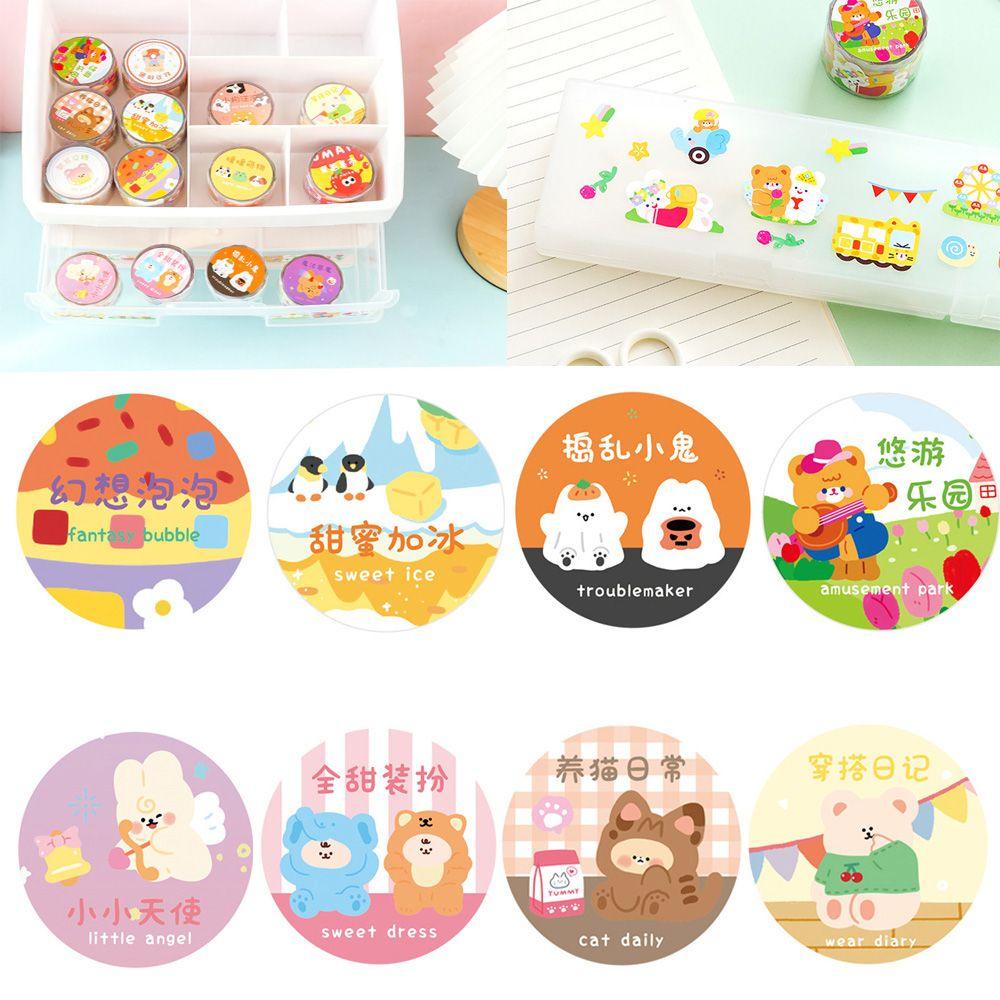 Nanas Tape Stationery Stiker Scrapbooking Diary Animal Tape