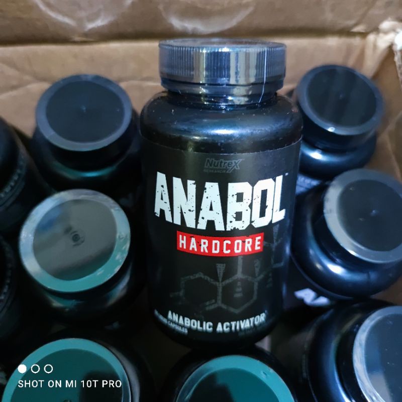 NUTREX ANABOL 60 KAPSUL SUPLEMEN FITNESS TESTOSTERON BOOSTER ON GYM NON PRO HORMON DBOL STANO STANOS