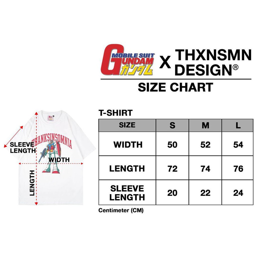 Kaos Thanksinsomnia x Gundam