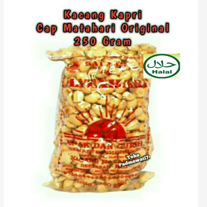 

Kacang Kapri Matahari Original 250 gram (min beli 3 bungkus)