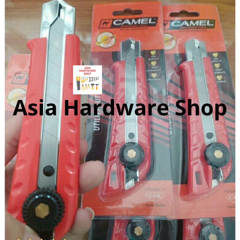 

Pisau Cutter Putar Besar CAMEL Tajam Murah Kater Cuter Cater Karter Putar L 500