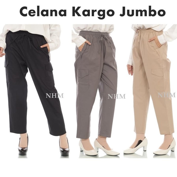 Murah Rapi Halus Tebal Ketat Hangat Terbaru Celana Kain Wanita Uv313 Celana Kargo Jumbo Celana Shopee Indonesia