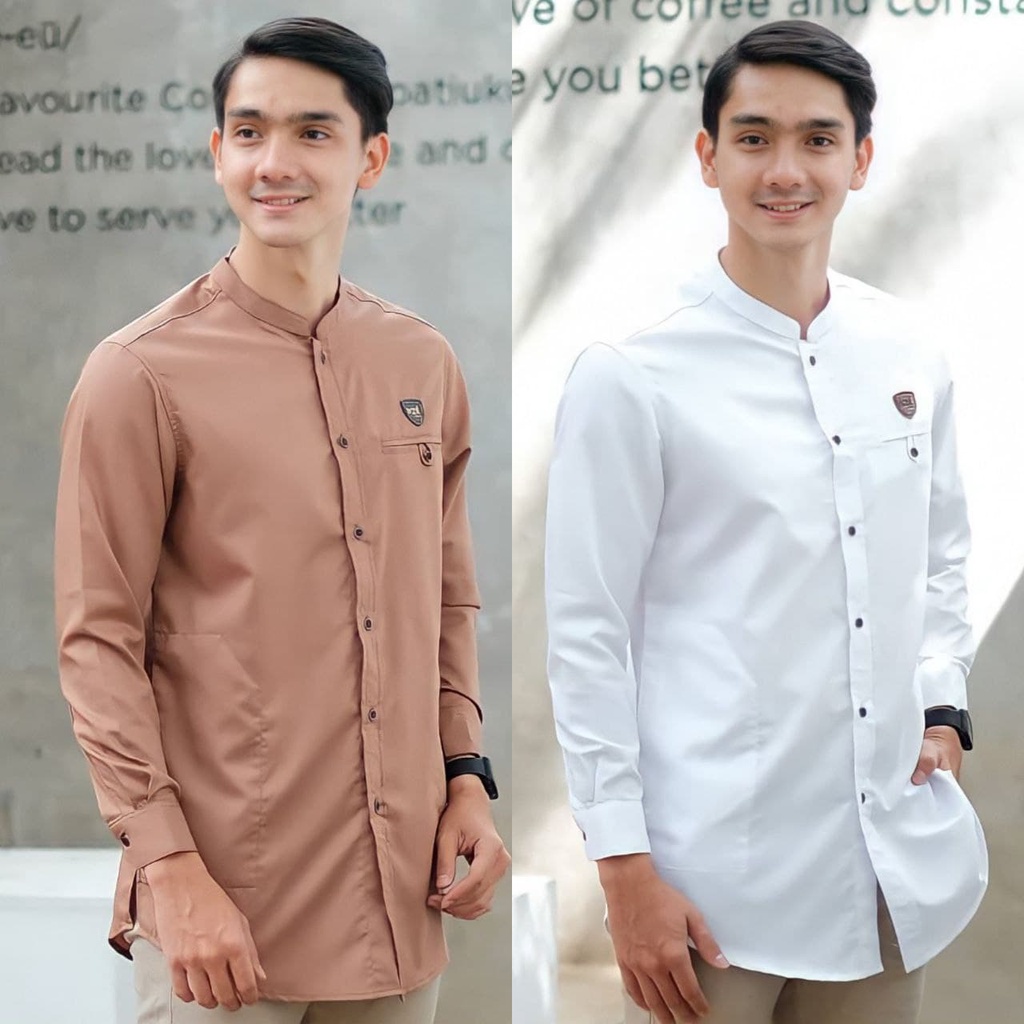 Koko Tojiro Baju Koko Muslim Pria Pakaian Muslim Pria