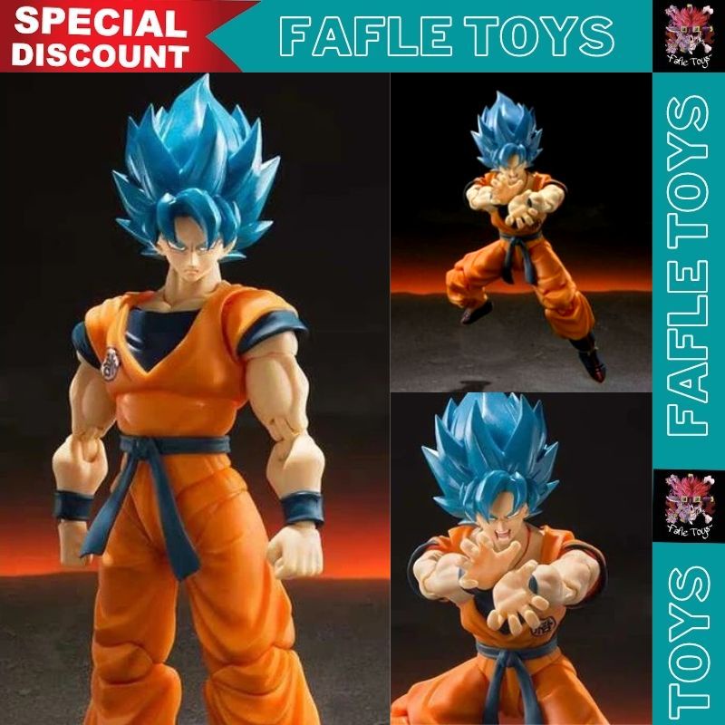 SHF Figure Son Goku Super Saiyan Blue Dragon Ball Super Movie KW / SHF Dragon Ball Super Saiyan Blue