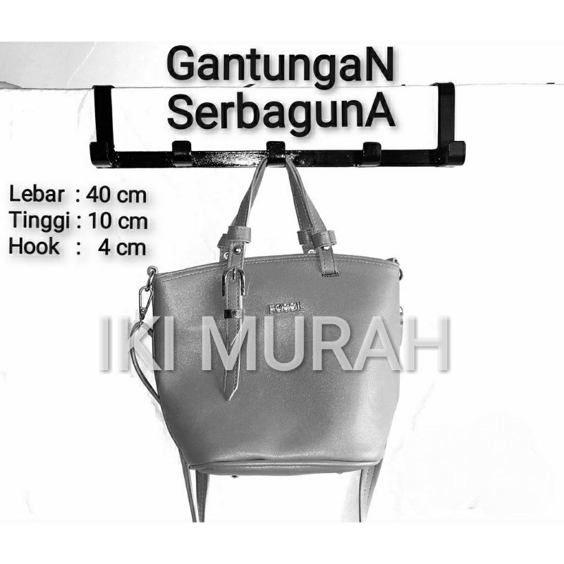 GANTUNGAN BESI SERBAGUNA /GANTUNGAN TAS / RAK GANTUNG BESI