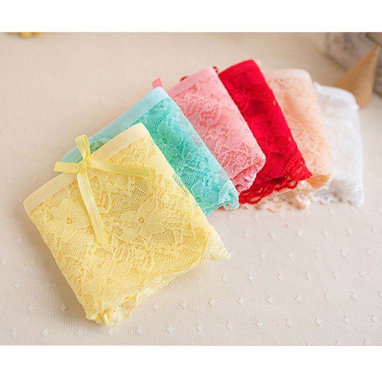 - Satuan - Celana Dalam Wanita Dewasa Transparan CD Import Polos Renda