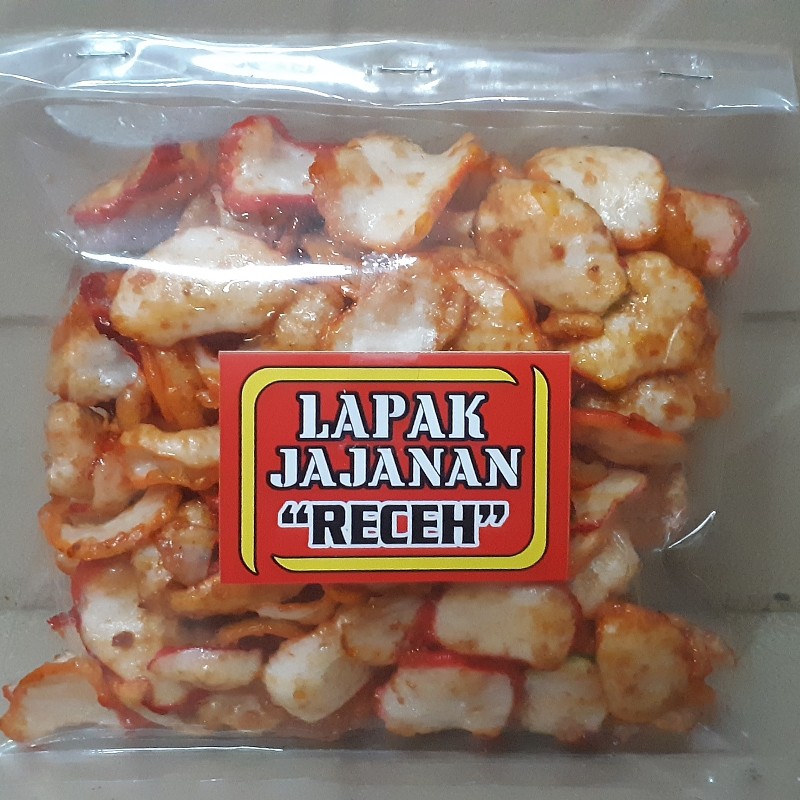 

Seblak kering pedas/kerupuk seblak kering pedas/krupuk seblak kering rasa pedas dan rasa manis gurih