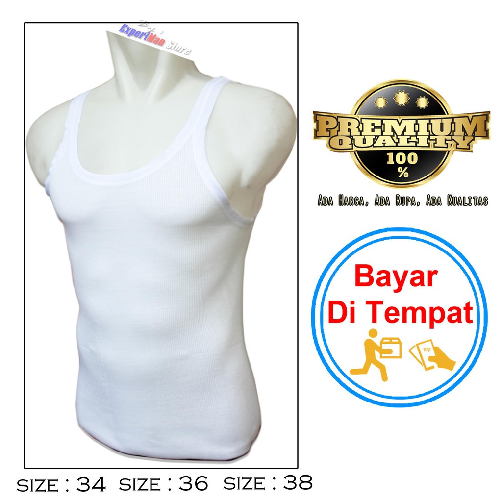 [Discount ISI 3 PCS ] Kaos singlet distro / kaos lekbong