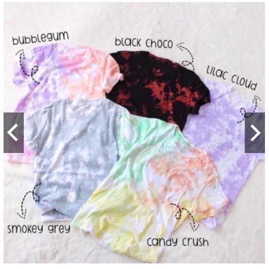 Fifi Fashion TIE DYE CROP YERICA