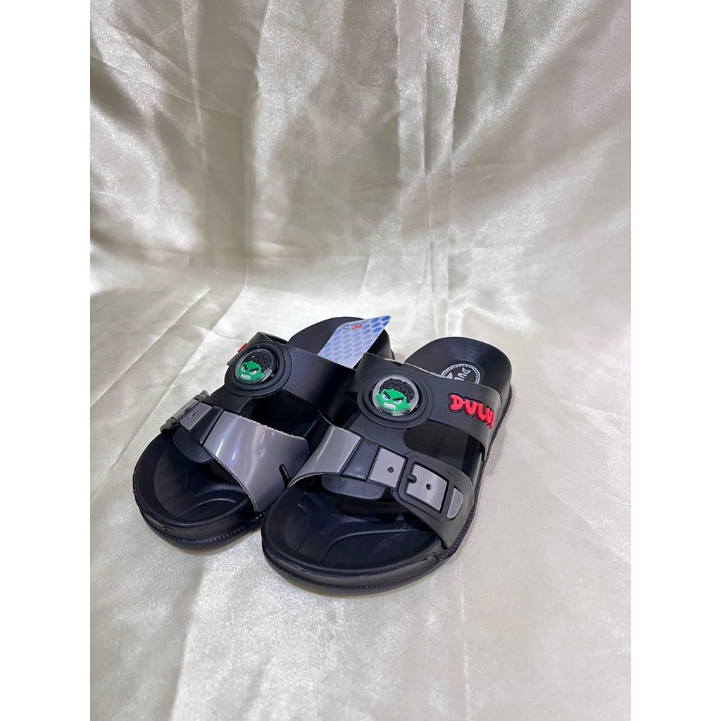 DX-362D DULUX Sandal Selop Anak Laki Laki Cowok Karakter Hulk Size 24-29