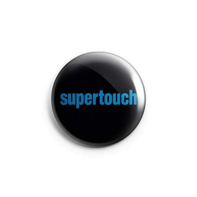 pin button band original SUPERTOUCH Logo Blue