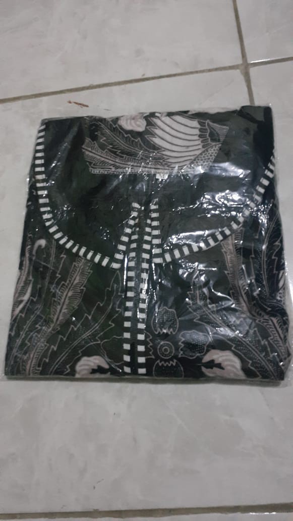 [ Terbaru ] Atasan Batik Wanita Kerja Kantor Ori Shabirah Batiksolo Blouse Blusebatik Batikmodern M