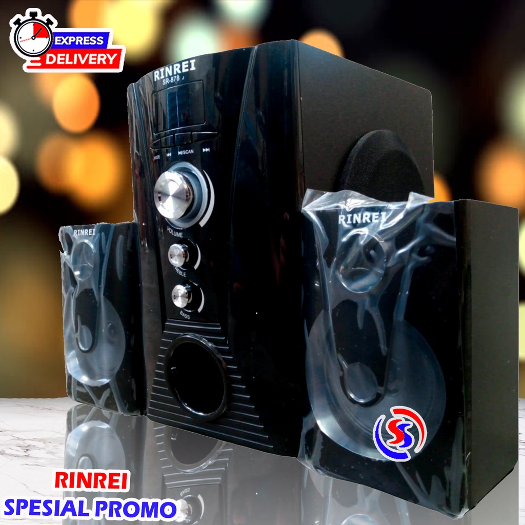 Speaker Multimedia Rinrei 878J Garansi Resmi