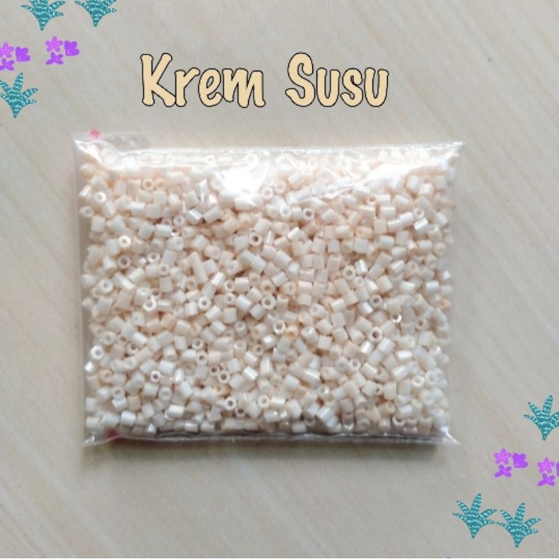 Mote Payet Bambu Patah 10 gram - krem Susu