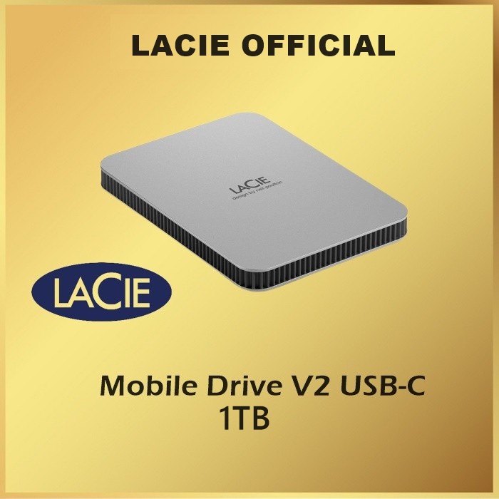 Lacie Mobile Drive V2 USB-C 1TB