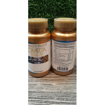 Nature's Health Omega 3-6-9 45 Kapsul
