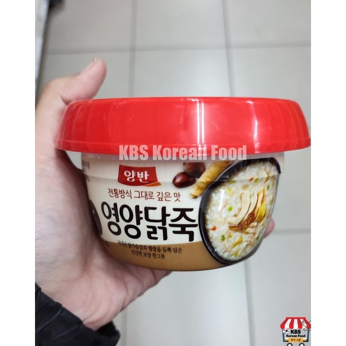 

Dongwon Chicken Porridge / Bubur Instan Korea dengan Ayam