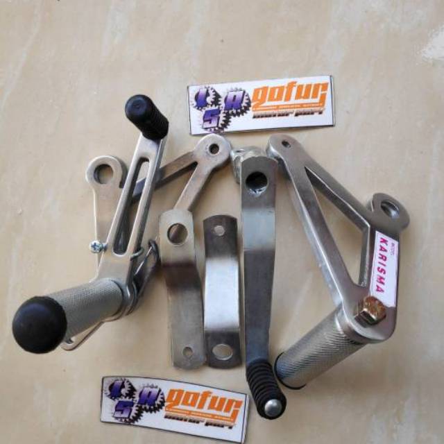 Foot Step variasi Honda Karisma / bustep underbone honda supra x 125 non double disc