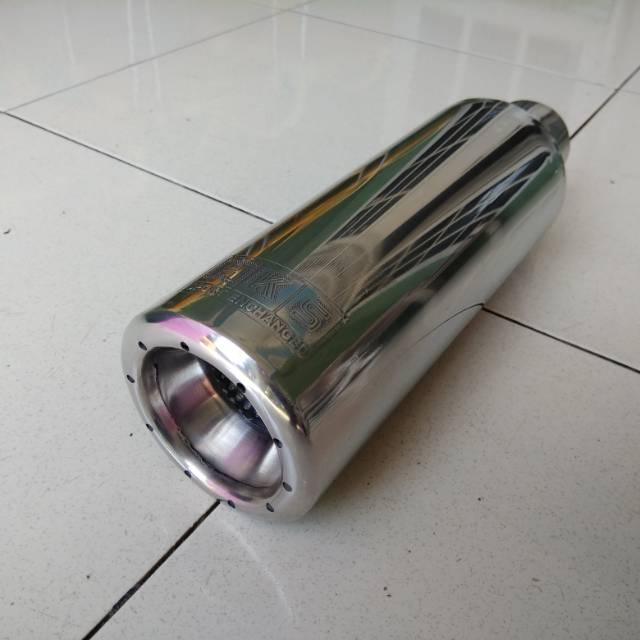 Knalpot mobil stenlis remus hks gronel panjang