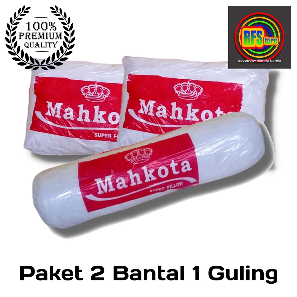 Bantal tidur kepala mahkota hotel berbintang 100% silikon super mewah kualitas bagus bantal mahkota