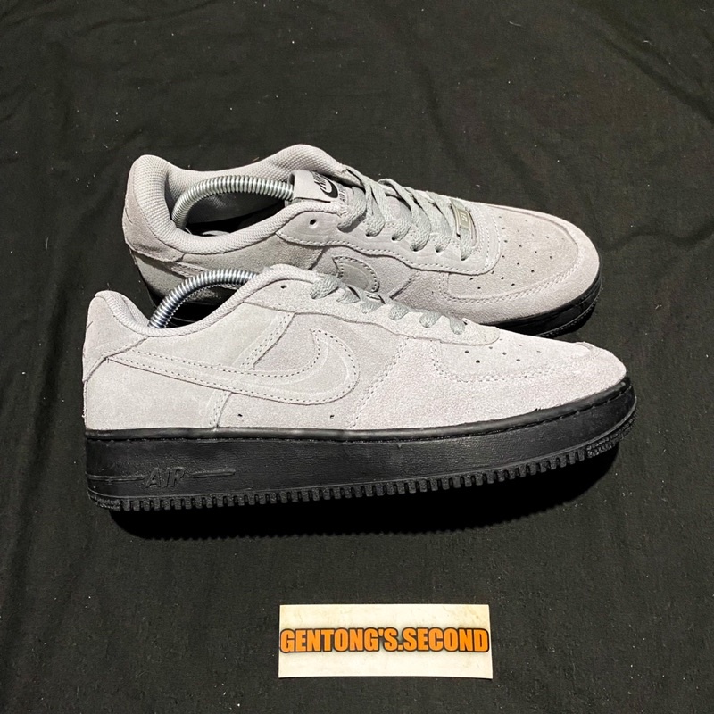 Nike Air Force 1 Low Grey Black Second