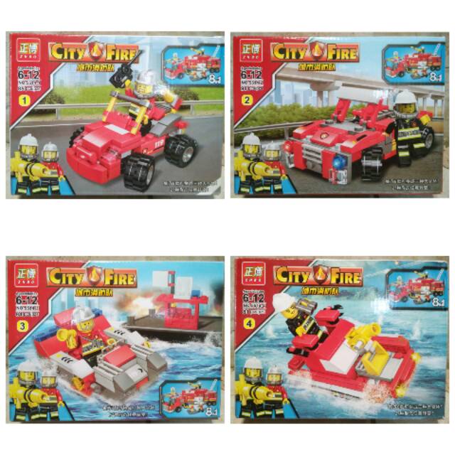 Mainan Lego City Fire Pemadam kebakaran