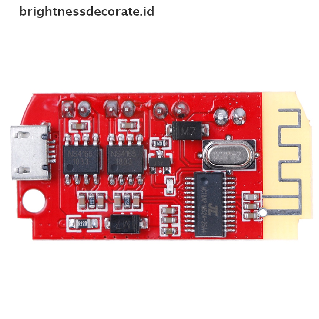 Modul Power Amplifier Stereo Bluetooth 5w Ct14 Micro 4.2 Dengan Charger