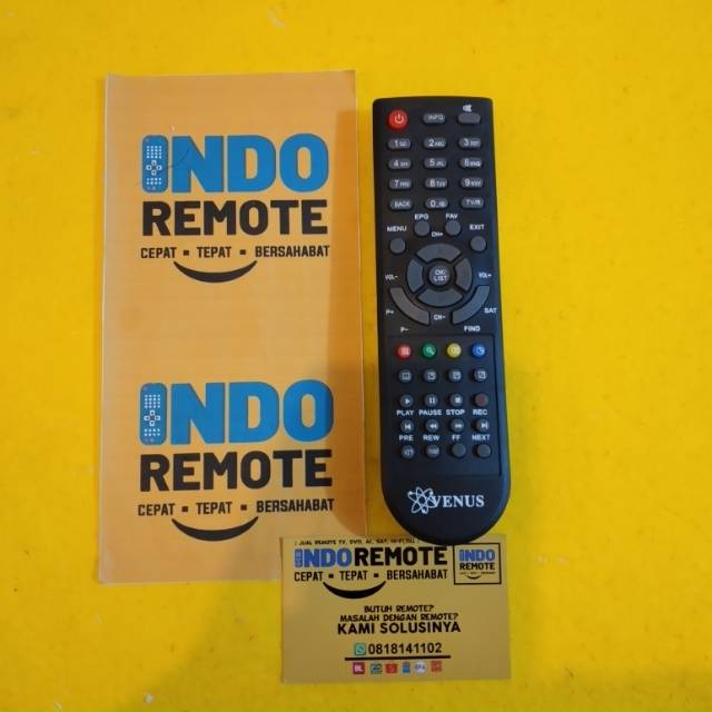REMOTE TV PARABOLA VENUS METEOR ORIGINAL