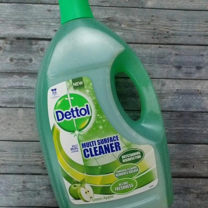 Jual Dettol 4 In 1 Multi Surface Cleaner Green Apple 2.5 Litre