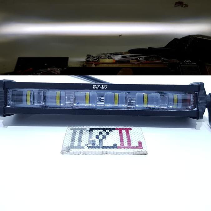 Lampu Tembak Led Cwl Bar 6 Mata Lensa Slim Bonway Flat Cree