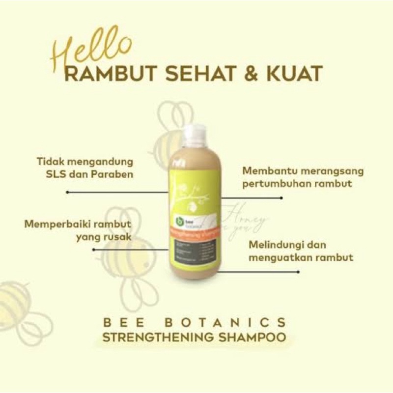 Bee Botanics Strengthening Shampoo With Royal Jelly