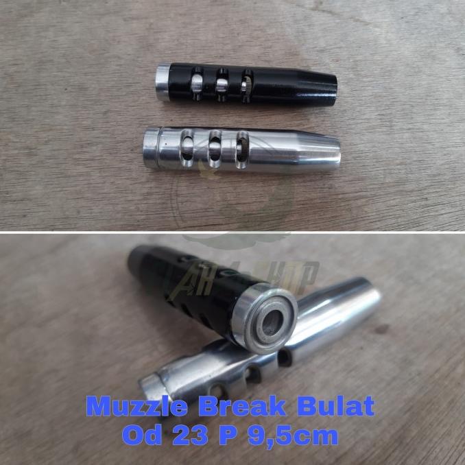 yang dicari@@@@] Muzzle Break Bulat 9,5cm, Pemecah Suara
