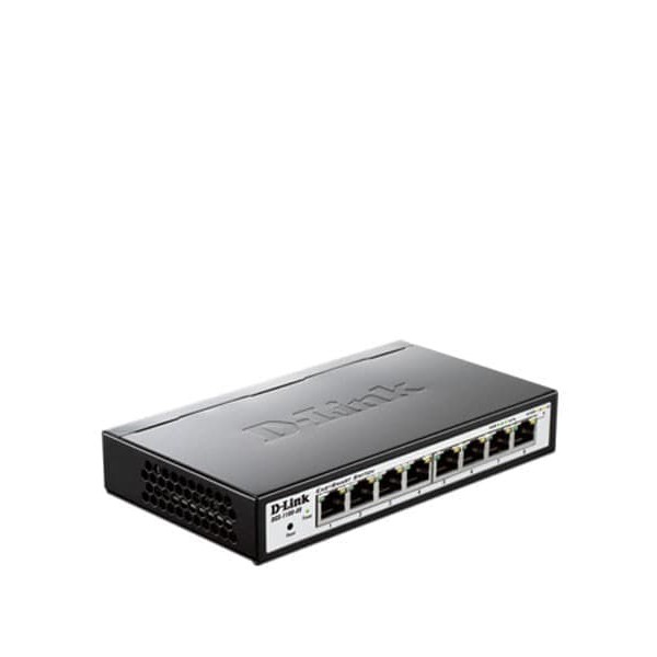 Networking D-Link 8 Port 10/100/1000 ports EasySmart Switch Base-T (UTP) Auto-sensing - DGS-1100-08
