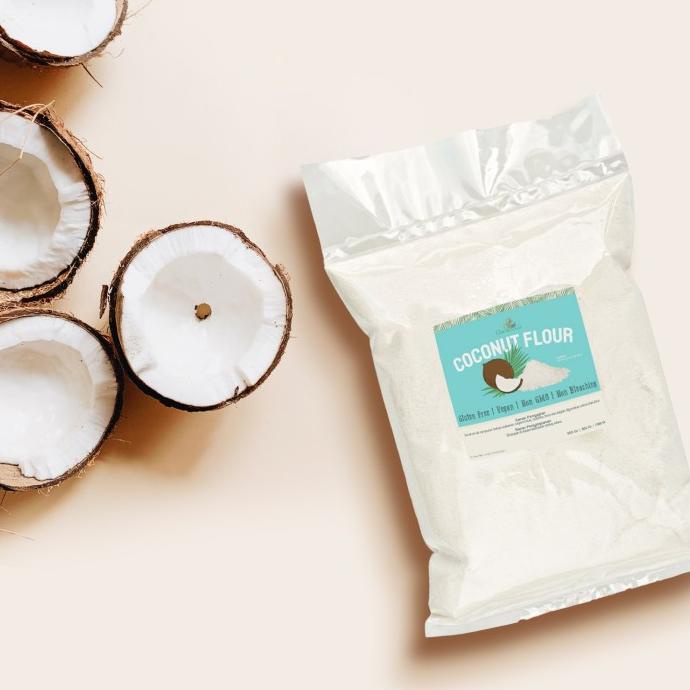 

Grains N Co Coconut Flour / Tepung Kelapa ( Low Fat ) 500 Gr