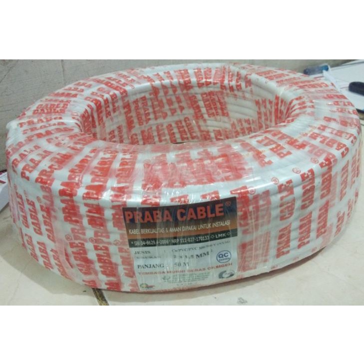 Kabel Praba NYM 2 x 1,5 mm roll 50m