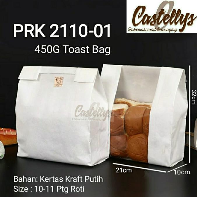 

+++++] Kantong Roti Plastik Toast Bag PRK 2110-01 Tawar Kasur Sisir Sobek