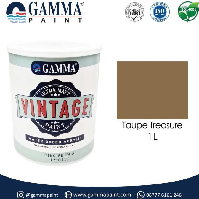 

Baru! Vintage Paint - Taupe Treasure - Cat Akrilik 1L Termurah