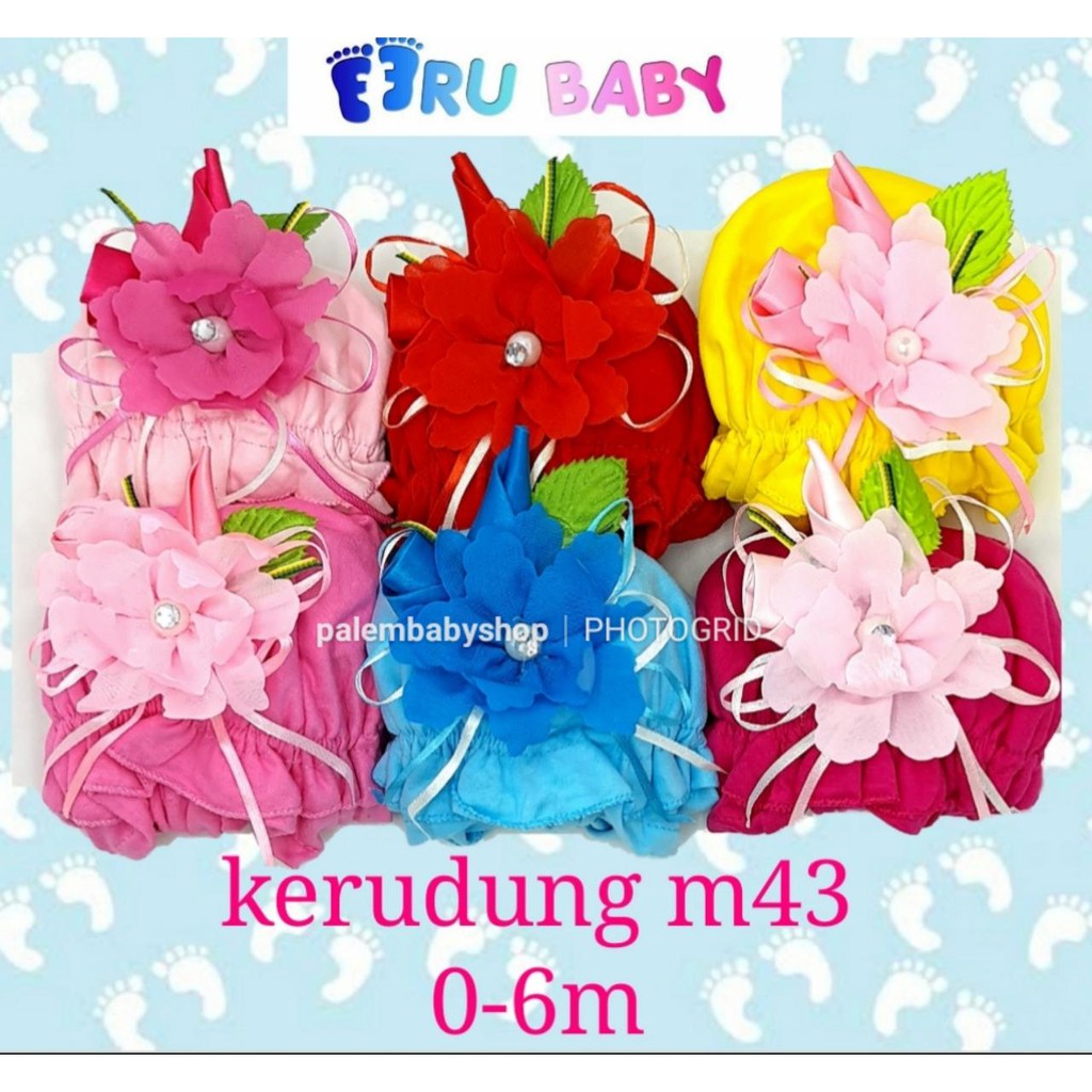 Eeru Baby Kerudung Warna Dengan Motif Yang Menarik Untuk Si Kecil