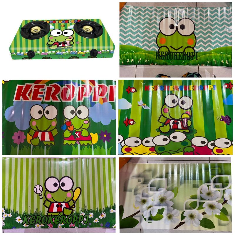 Stiker Kompor Gas 2 Tungku