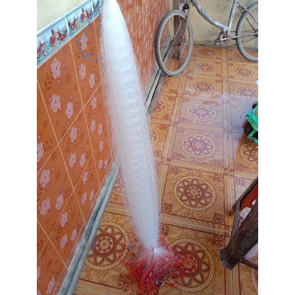 jaring ikan mujaer, 2" ½ tinggi 200 cm -/+ panjang 50 meter cocok utk menangkap ikan semua jenis ika