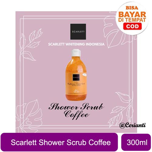 Scarlett Whitening Shower Scrub Coffee 300ML