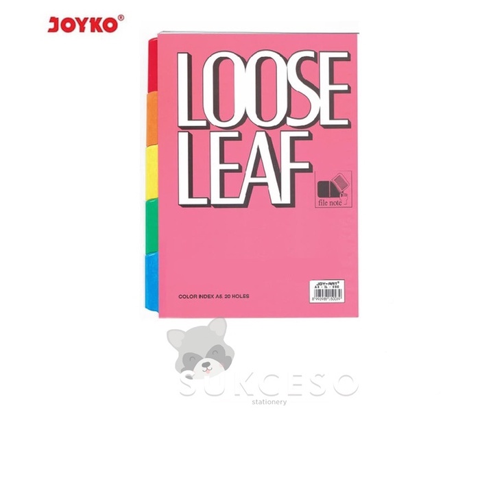 

Joyko Pembatas Binder Loose Leaf A5-1L-05C Warna