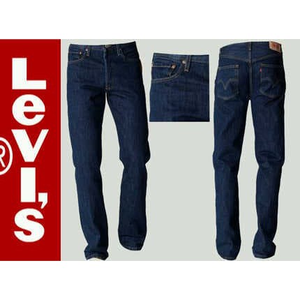 Celana jeans levis biru regular fit